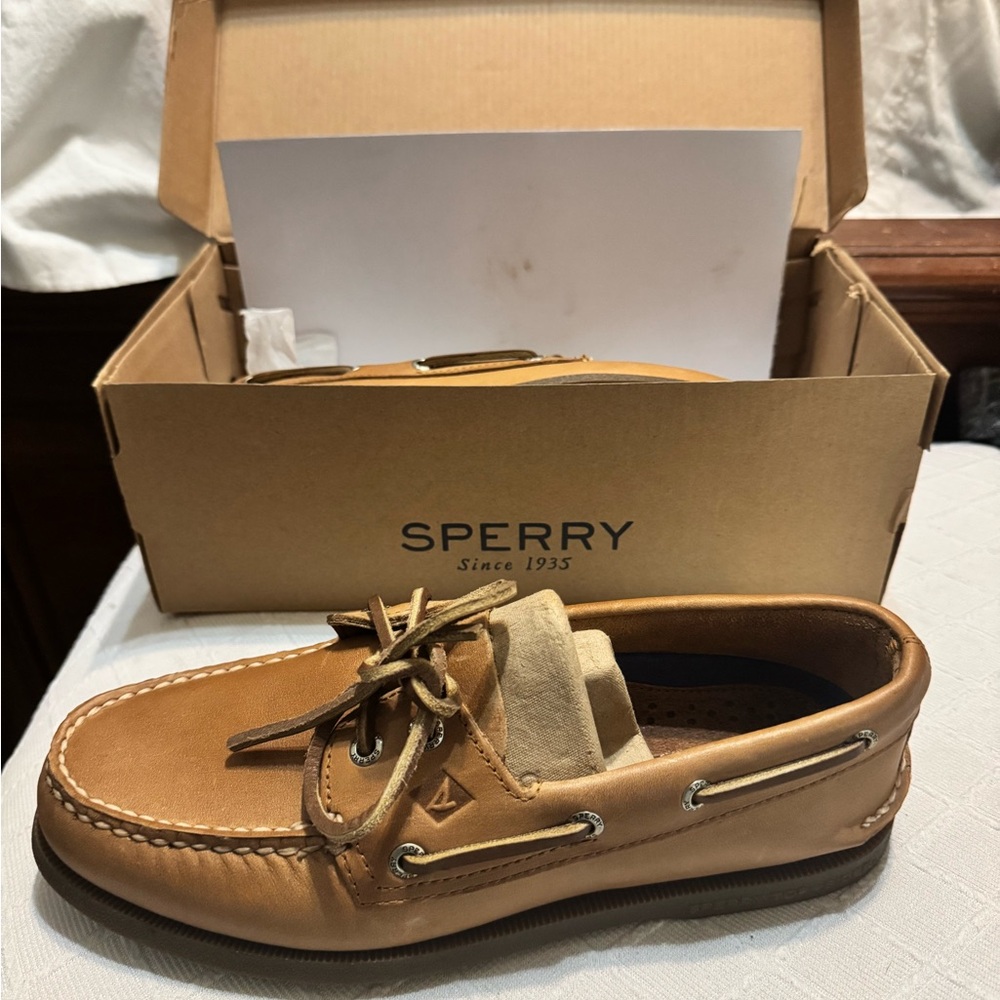 Sperry Men's Tan Boat Shoes